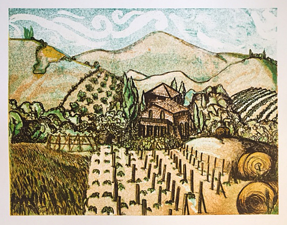 mARTedì L’Estate Tuscan Countryside&nbsp;Prints